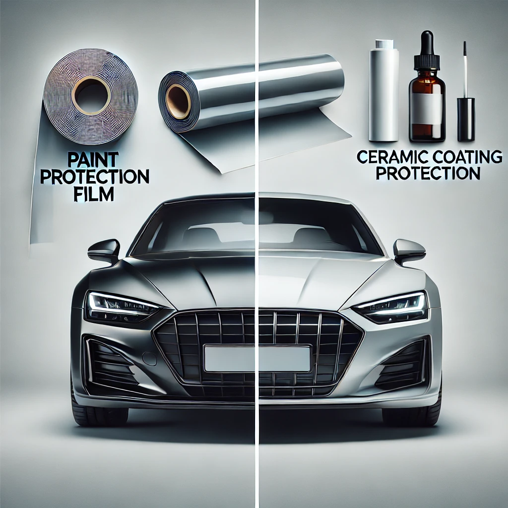 Comparativa film protector y recubrimiento cerámico para coches